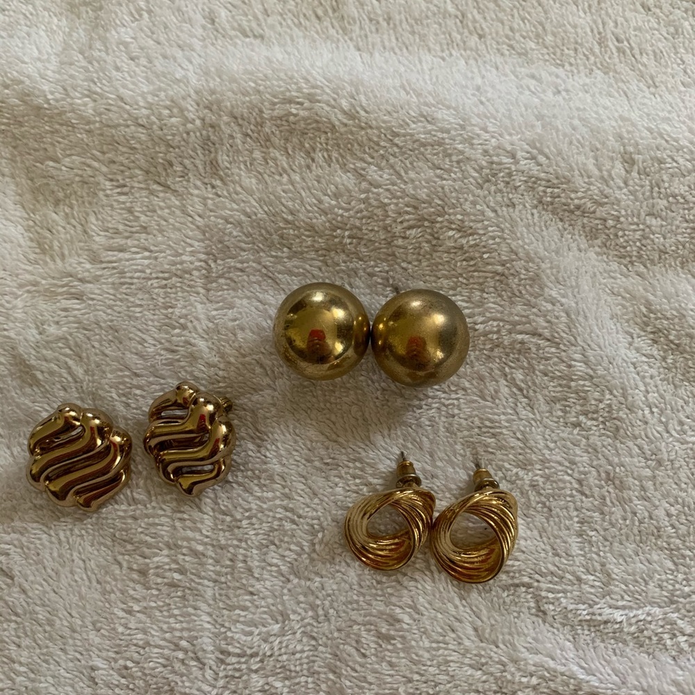 Pack of 3 Pairs of Earrings
